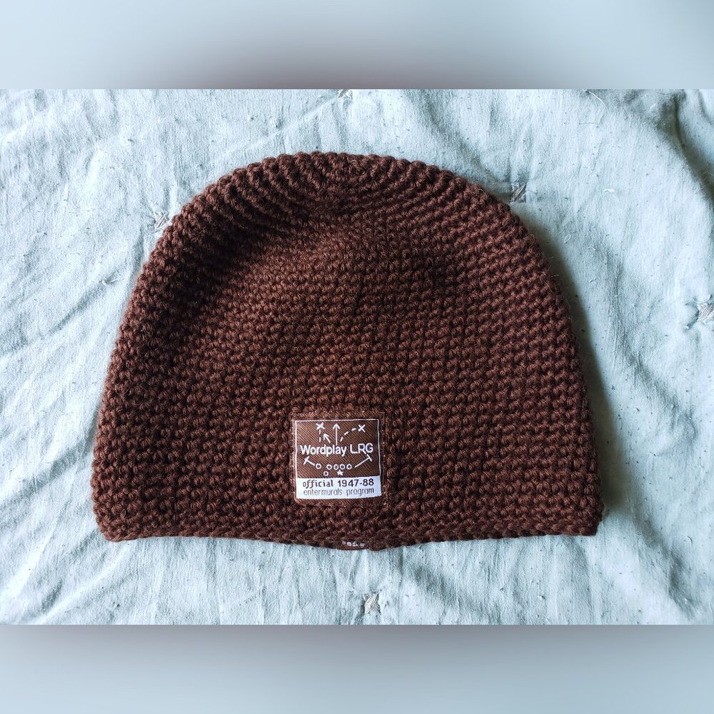 Lifted Research Group (LRG) Vintage Beanie (Brown) - Like New Y2K